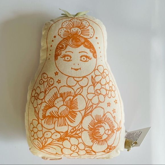 Team Sara Atsuyo et Akiko Cushion Pillows Toy MATRYOSHKA Brand New - Picture 4 of 7